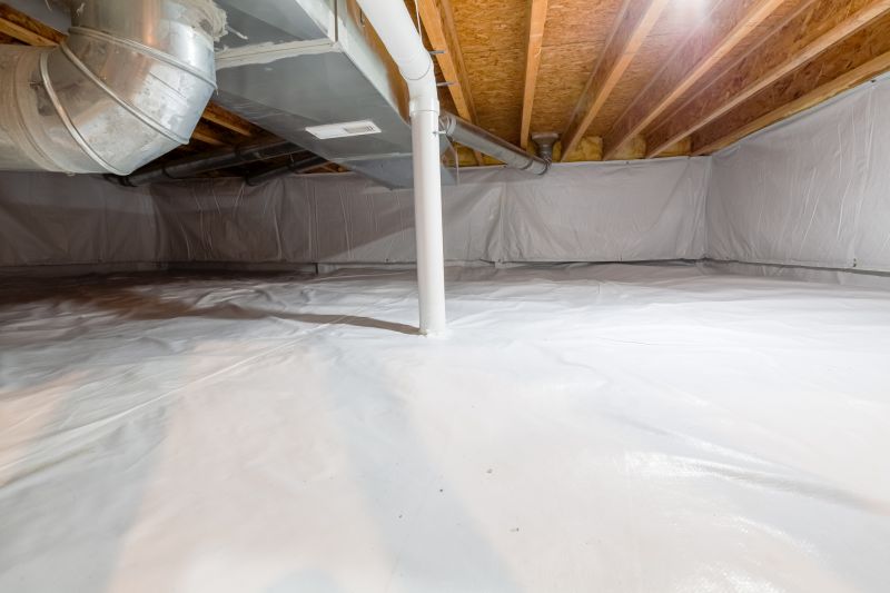Sealed Crawlspace Interior